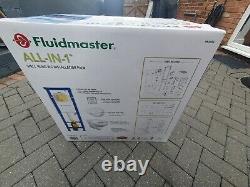 Fluidmaster Wall Hung Rimless Toilet Ceramic White Can Deliver