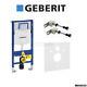 Geberit Duofix 1.12m Set 3in1 Wall Hung Wc Toilet Frame Up320 Sigma Cistern
