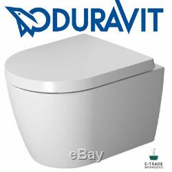 GEBERIT Slim Frame UP720 +Plate+ DURAVIT Wall Hung Toilet Rimless Soft Closin WC
