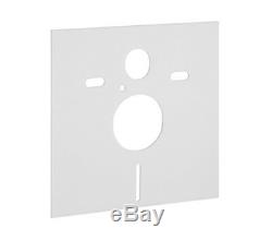 GEBERIT UP720 WALL HUNG TOILET WC FRAME 8cm SIGMA 01 FLUSH PLATE INSULATION MAT