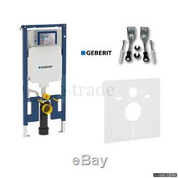 GEBERIT UP720 WALL HUNG WC TOILET FRAME 8cm SIGMA CISTERN CONCEALED+BRACKETS+MAT