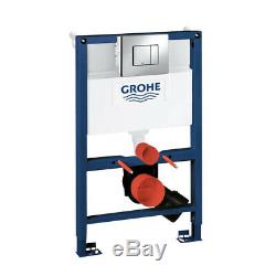 GROHE 38773000 Frame Rapid Sl 3 1 Set Wall-Hung Toilet 0.82 m wall-Flush Plate