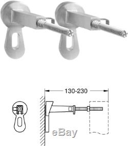GROHE 38773000 Rapid Sl 3-in-1 Set for Wall-Hung Toilet, 0.82 m Wall Brackets a