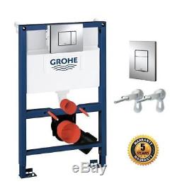 GROHE 38773000 Wall-Hung Toilet Frame 0.82 m Rapid Sl 3 -1 Set wall Flush Plate
