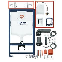 GROHE 38811000 Solido 3 in 1 Concealed Frame Wall Hung Cistern 1.13m