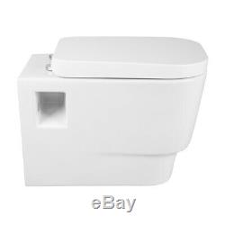 GROHE Aria Wall Hung Bathroom Toilet Soft Close Seat Concealed Frame Cistern