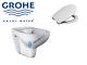 Grohe Bau Ceramic Rimless Wc Wall Hung Toilet Pan With Soft Closed Seat 2in1