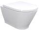 Grohe Concealed Cistern Wc Frame With Galaxy Rimless Wall Hung Toilet Pan 5in1