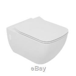 GROHE Edge Wall Hung Bathroom Toilet Soft Close Seat Concealed Frame Cistern
