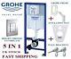 Grohe Rapid 5in1 Concealed Wall Hung Toilet Cistern Wc Frame Skate Cosmopolitan