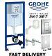 Grohe Rapid Sl Fresh 5in1 Toilet Cistern Wc Frame Skate Cosmopolitan 38827000