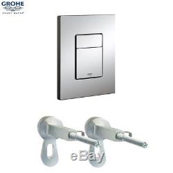 GROHE Rapid SL 0.82m Toilet Frame 38773 + Wall Hung Toilet Pan & SC Seat Pack