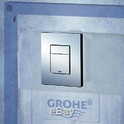 GROHE Rapid SL 1.13m 3 in 1 Set Concealed Cistern Frame Wall Hung WC Toilet