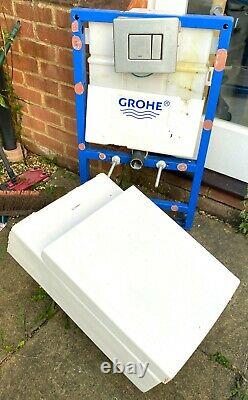 GROHE Rapid SL Concealed Cistern Frame Wall Hung WC Toilet Full Set + Toilet