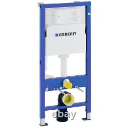 Geberit 1120mm Duofix Frame & Delta Dual Concealed Cistern for Wall Hung Toilets