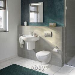 Geberit 1120mm Duofix Frame & Delta Dual Concealed Cistern for Wall Hung Toilets