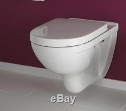 Geberit Duofix Delta Wc Frame + V&b O. Novo Direct Flush Toilet Pan 6in1 Set