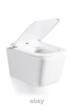 Geberit Duofix Up320 Wc Frame Rimless Wall Hung Toilet Pan With Soft Close Seat