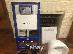 Geberit Duofix WC Frame with UP320 Cistern, WC Pan and Seat
