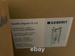 Geberit Duofix frame for wall-hung WC, 112 cm, with Sigma concealed cistern 12cm