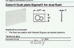 Geberit Duofix frame for wall-hung WC, 112cm, with Sigma concealed cistern