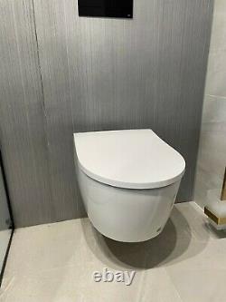 Geberit Icon Short Projection Wall Hung Wc And Soft Close Seat
