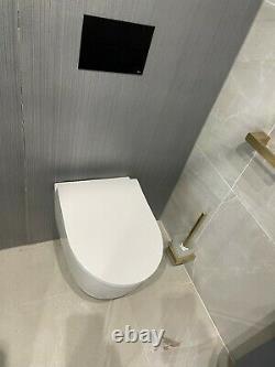 Geberit Icon Short Projection Wall Hung Wc And Soft Close Seat