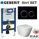 Geberit Kappa Up200 Cistern 0.82m Concealed Wc Frame Rimless Wall Hung Toilet