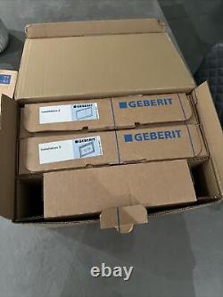 Geberit Sigma 60 Actuator Flush Plate Brushed Chrome New Boxed