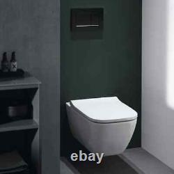 Geberit Smyle Square Grab and Go Rimless Wall Hung Toilet Pack 500.683.00.2