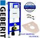 Geberit Up320 1.12m Wc Wall Hung Toilet Frame, Wall Brackets, Mat All Accessories
