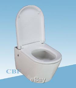 Geberit UP720 8cm WC wall hung toilet frame + pan +plate +brackets +mat +seat