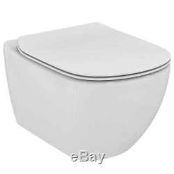 Geberit Up720 +ideal Standard Wall Hung Wc Tesi Aquablade Toilet +soft Clos Seat