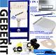 Geberit Wc Wall Hung Toilet Frame With Ceramic Pan, Chrome Plate, Brackets & Mat