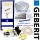 Geberit Wc Wall Hung Toilet Frame With Rimless Pan, Chrome Plate, Brackets & Mat