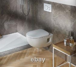 Geberit Wall-hung Toilet with Seat