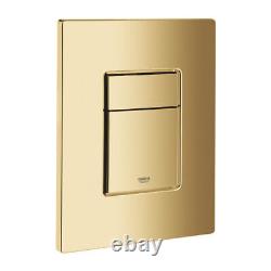 Grohe 38732GN0 Gold Brushed Brass Plate Wc Frame 1.12 Rimless Toilet Wall Hung P