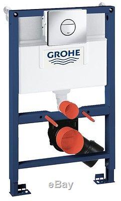 Grohe 38868 000 Nova Rapid SL 3 in 1 WC Set 0.82m Concealed Frame and Cistern