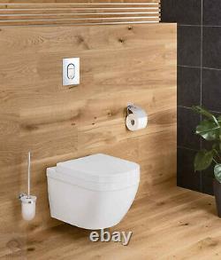 Grohe Concealed Cistern Wc Frame With Grohe Euro Rimless Wall Hung Toilet Pan