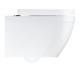 Grohe Euro Ceramic Euroceramic Rimless Wall Hung Wc Toilet+ Grohe Seat And Cover