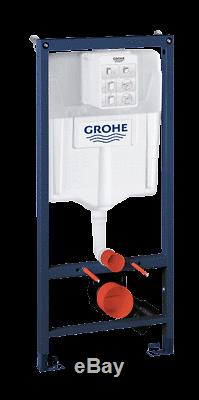 Grohe Rapid 38536 SL WC Frame 2 in 1 Pack Cistern Frame Flush Button 38536001