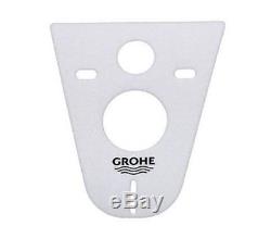 Grohe Rapid Sl Wc Frame & Duravit D-code Wall Hung Toilet Pan & Soft Close Seat