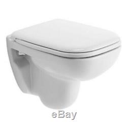 Grohe Rapid Sl Wc Frame + Duravit D-code Wall Hung Toilet Pan & Soft Close Seat