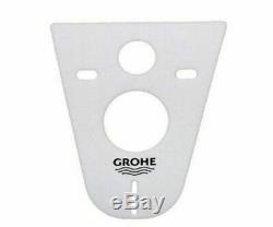 Grohe Rapid Sl Wc Frame +grohe Essence Wall Hung Toilet Pan&soft Close Seat 6in1