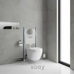 Grohe Solido Contemporary Wall hung Rimless Standard Toilet & cistern with Soft
