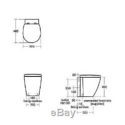 Grohe Wc Frame Ideal Standard Concept Space Wall Hung Toilet Pan Soft Close Seat