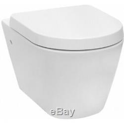 Grohe Wc Frame+ Rak Ceramics Rimless Wall Hung Toilet Pan Soft Slim Close Seat