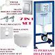 Grohe Rapid 7in1 Concealed Wall Hung Toilet Cistern Wc Frame Skate Plate & Pan