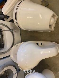 Grohe wall hung toilet frame including toilet and seat- 1 set for sale