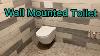 How To Hang A Wall Mount Swiss Madison Toilet Tutorial